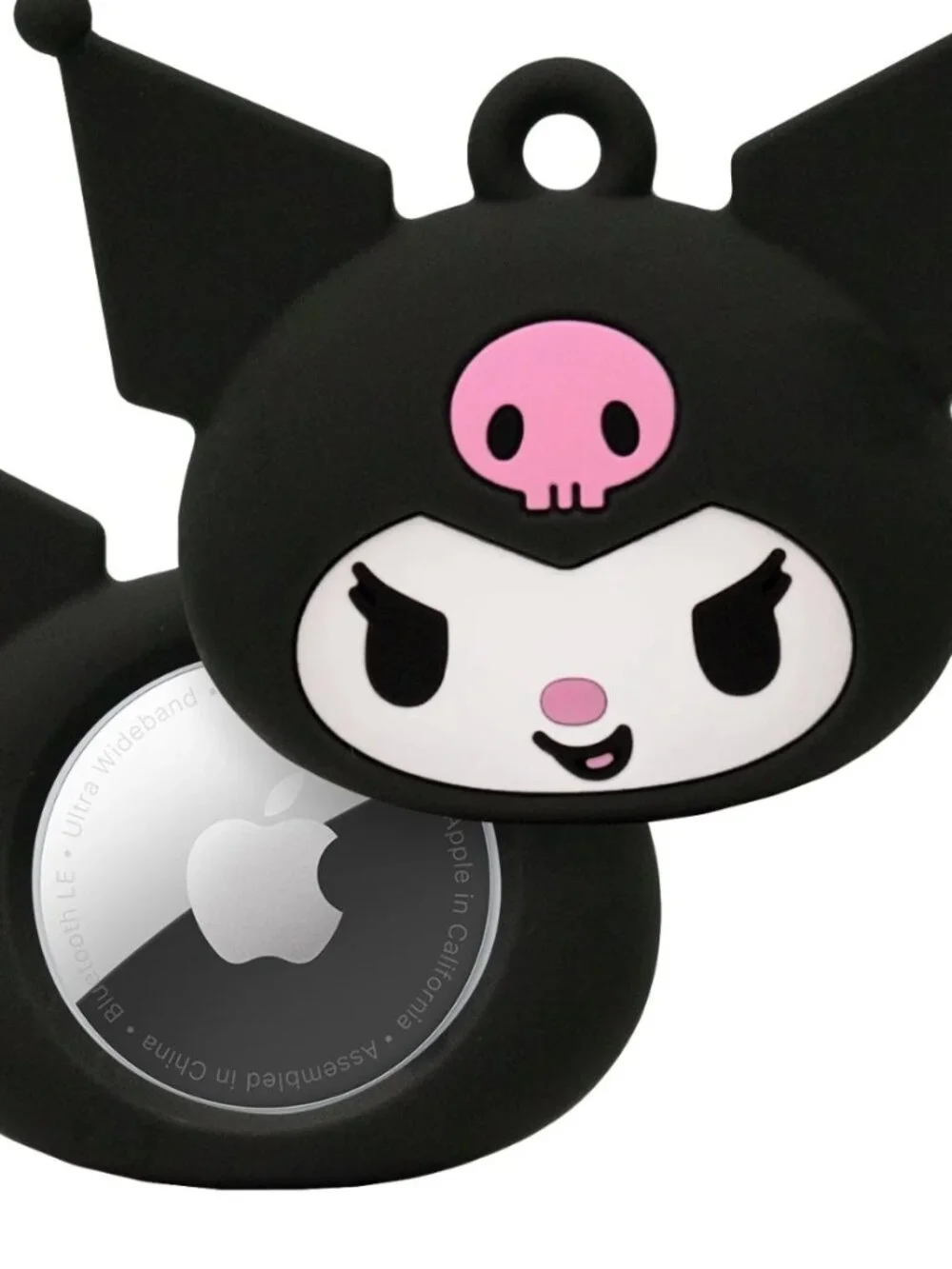 SANRIO KUROMI AIR TAG KEYCHAIN